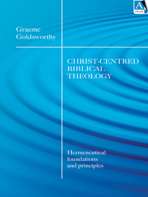 cover image of Christ-centered biblical theology